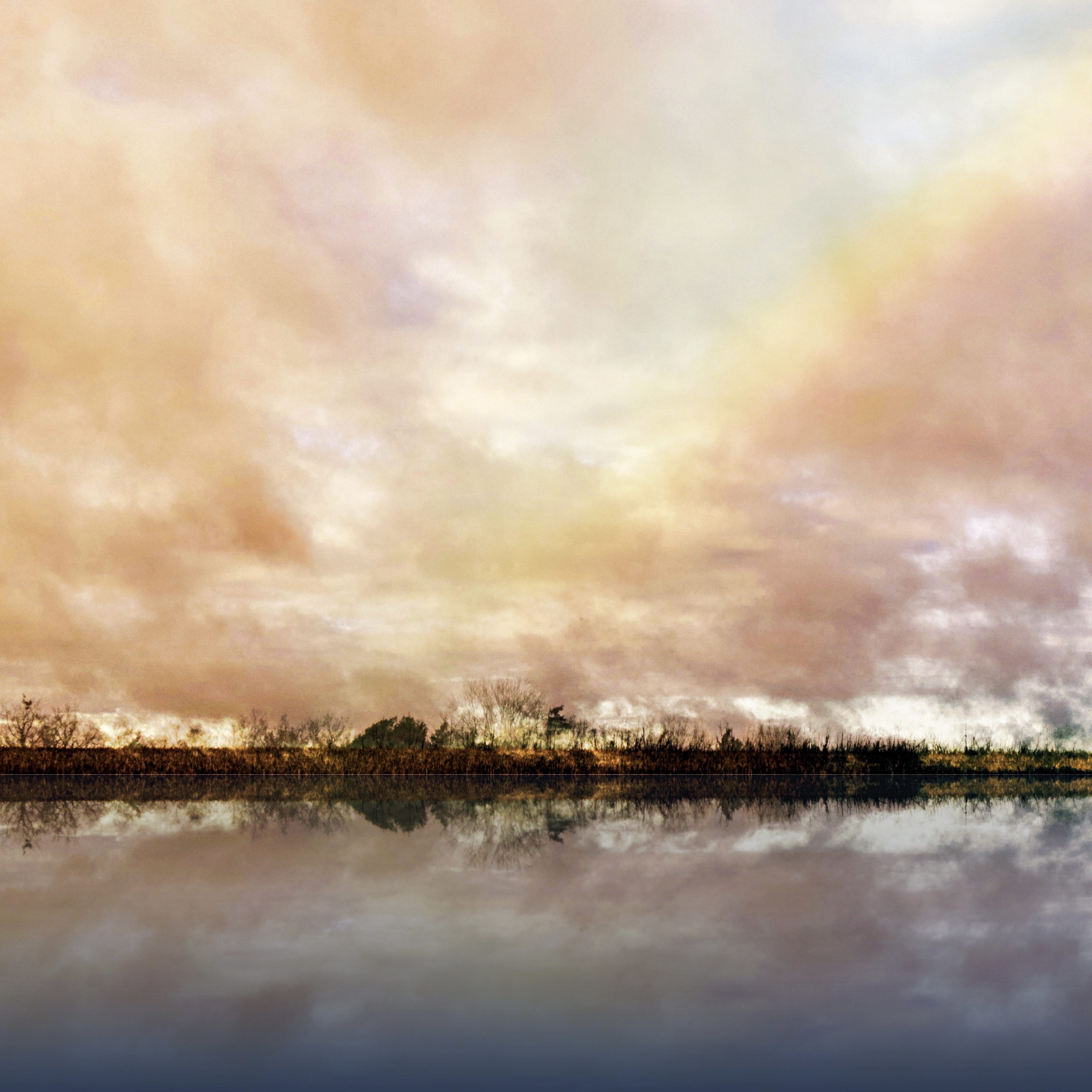 sunset on the pond 2